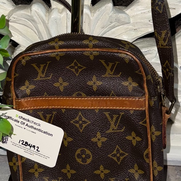 Vintage Louis Vuitton Danube Brown Monogram with Free COA - Picture 2 of 6